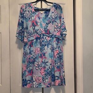 Lilly Pulitzer Parigi Skirted Romper NWOT